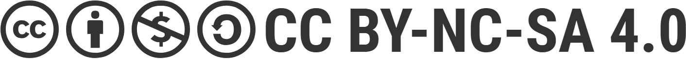 CC BY-NC-SA 4.0 License